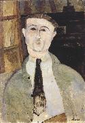 Amedeo Modigliani Paul Guillaume (mk39) oil on canvas